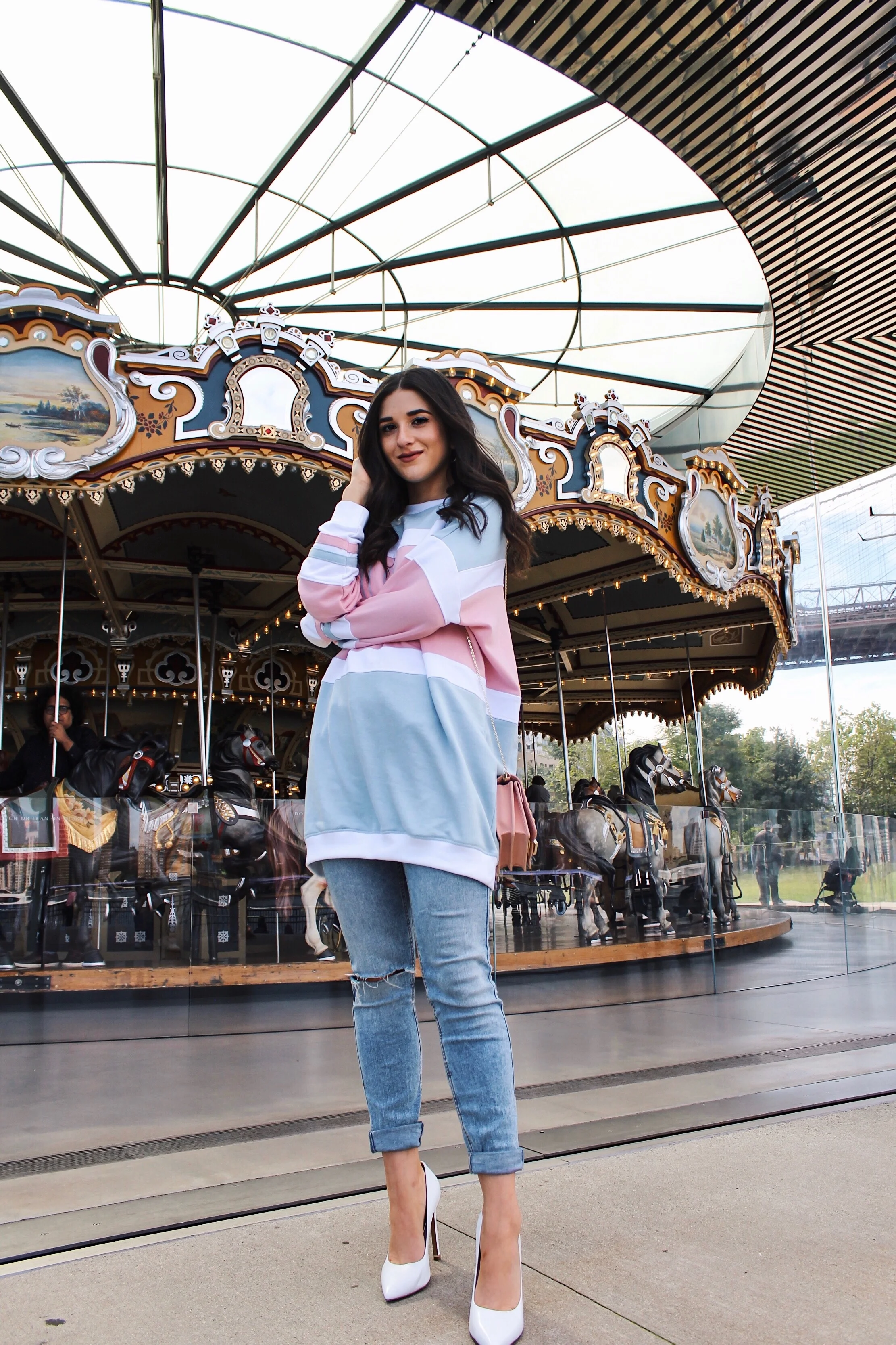 How To Style Kenneth Cole s White Riley Heels Esther Santer